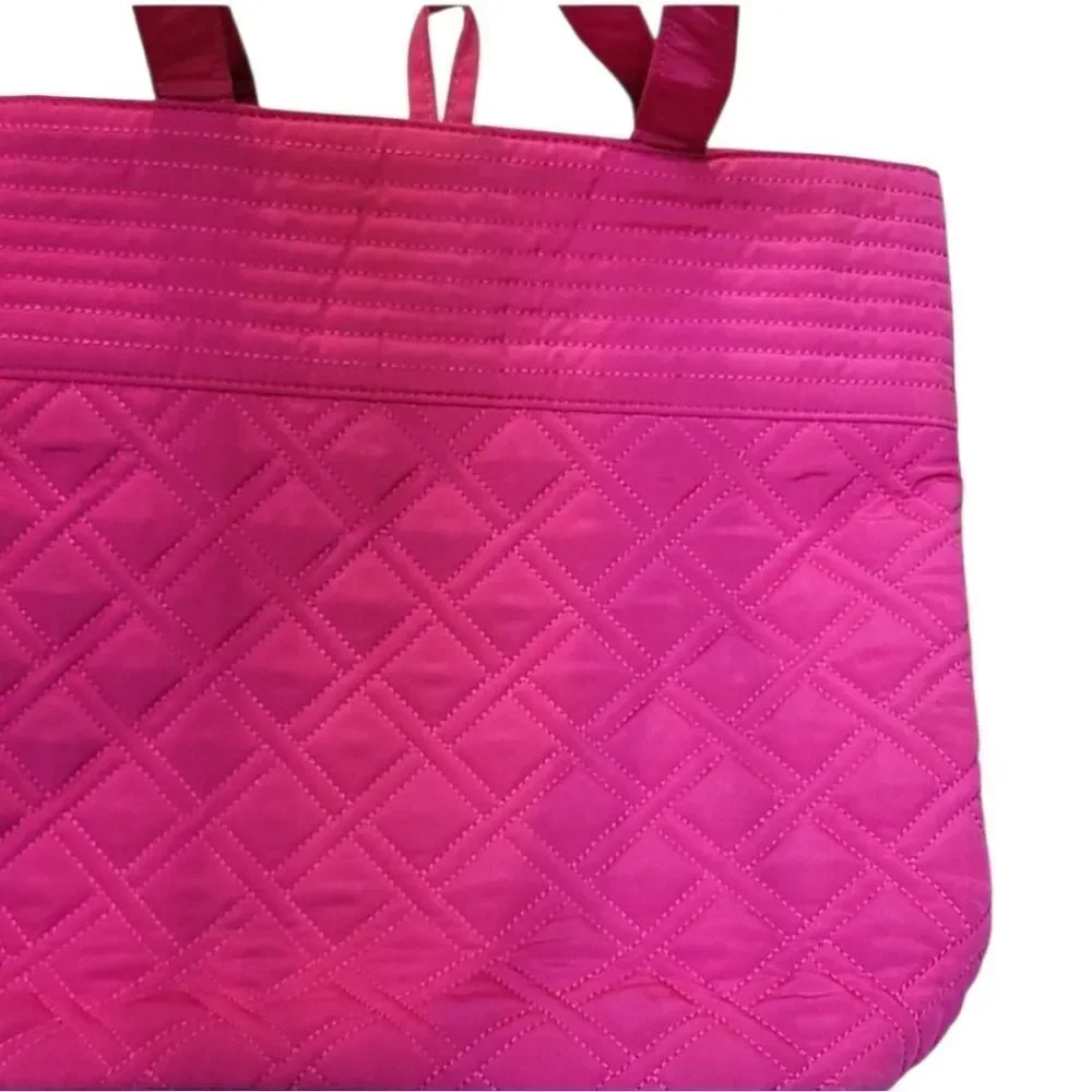 Vera Bradley Pink Quilted 2pc Bag